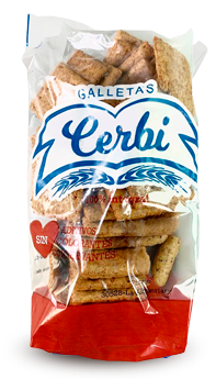 Galletas Cerbi 100% Integrales