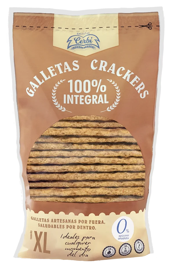 bolsa galletas integrales alargadas